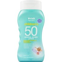 CVS Sunscreen Mineral Children's Lotion WaterResistant SPF50