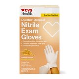 CVS Gloves Nitrile Durable Oatmeal Disposable PwdrFree 1Size, thumbnail image 1 of 1