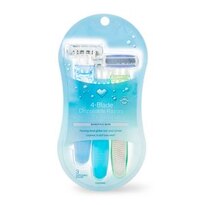 Beauty 360 4-Blade Disposable Razors, 3CT