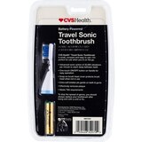 CVS Health Battery Powered Travel Sonic Tooth Brush , thumbnail image 2 of 2