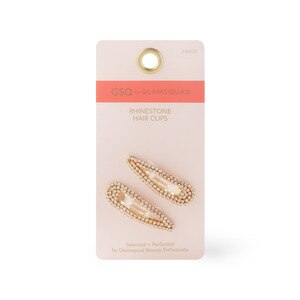 GSQ By GlamSquad Hair Clips Rhinestone 2-Pack