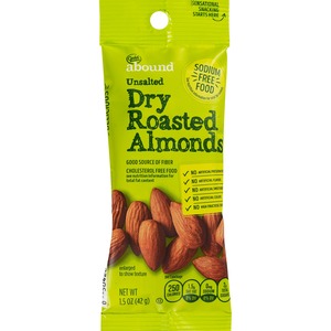 Gold Emblem Abound Unsalted Dry Roasted Almonds, 1.5 OZ