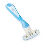 Beauty 360 5 Blade Moisture Halo and Comfort Coated Blades Disposable Razors, 3CT, thumbnail image 2 of 3