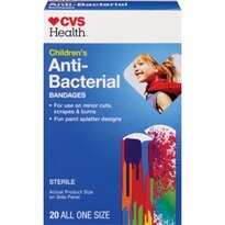 CVS Health Children's Anti-bacterial Bandages, 20CT