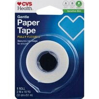 CVS Gentle Paper Tape Flexible Sensitive Skin 2"x10YdRoll