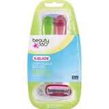 Beauty 360 Women's Five Blade Razor, 3CT, thumbnail image 1 of 1