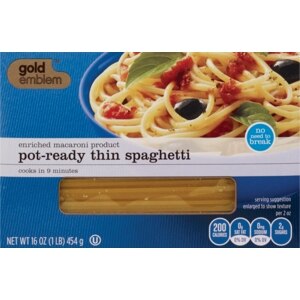 Gold Emblem Pot-Ready Thin Spaghetti