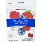 CVS Health B-12 2500mcg Mixed Berry Soft Chews, thumbnail image 1 of 2