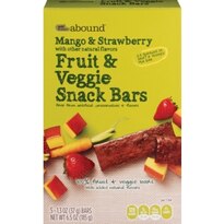 Gold Emblem Abound Mango & Strawberry Fruit & Veggie Bars, 5 Bars