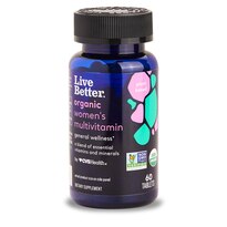 Live Better Organic Women's Multivitamin, 60 CT