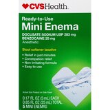 CVS Health Ready-to-use Enema, 5 CT, thumbnail image 1 of 2