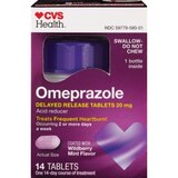 CVS Health Omeprazole Delayed Release Acid Reducer Tablets, thumbnail image 1 of 1