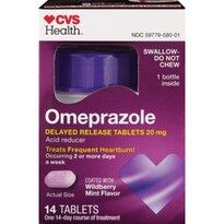 CVS Health Omeprazole Delayed Release Acid Reducer Tablets