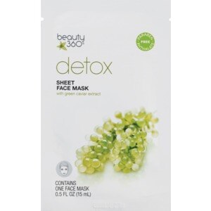 Beauty 360 Detoxifying Antioxidant Tissue Facial Mask