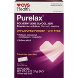 CVS Health Purelax Polyethylene Glycol 3350 Powder Travel Size, 10 CT, thumbnail image 1 of 1