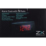 ZX Alarm Clock Am/Fm Radio, thumbnail image 2 of 3