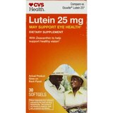 CVS Health Lutein Softgels 25mg, 30CT, thumbnail image 1 of 2