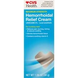 CVS Health Hemorrhoidal Relief Cream for Numbing Relief, thumbnail image 1 of 2