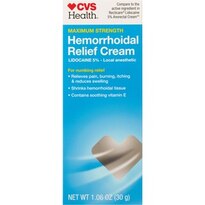 CVS Health Hemorrhoidal Relief Cream for Numbing Relief