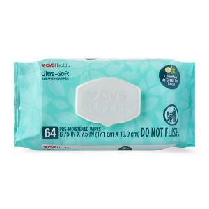 CVS Health Ultra Soft Cleansing Wipes, 72CT