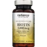 Radiance Platinum Biotin Capsules 5000mcg, 60CT, thumbnail image 1 of 3