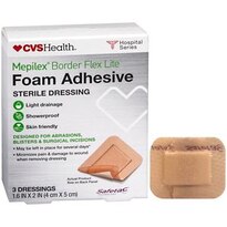 CVS Health Mepilex Border Lite Foam Adhesive Sterile Dressings