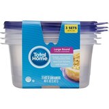 Total Home Big Bowl Storage Containers, 3CT, thumbnail image 1 of 1