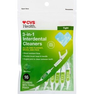 CVS Health 3-in-1 Interdental Cleaners, 16 CT