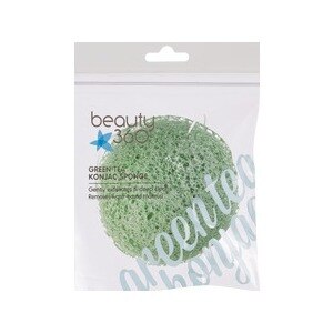 Beauty 360 Konjac Sponge, Green Tea