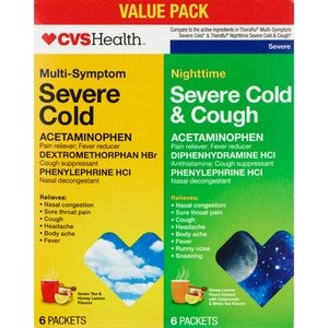 CVS Health Severe Cold Relief Packets
