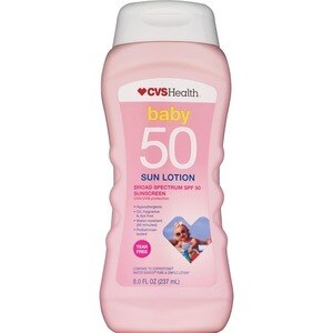 CVS Health Baby Sunscreen Lotion SPF 50, 8 OZ