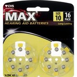 CVS Max Hearing Aid Battery Size 10, thumbnail image 1 of 1