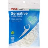 CVS Health Sensitive Floss Picks, 150CT, thumbnail image 1 of 1