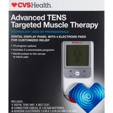 CVS TENS Muscle Pain Relief Device Advanced 4Pads/15Programs, thumbnail image 1 of 1