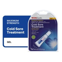 CVS Cold Sore Treatment Benzal 0.13%/Camphor 3% Max Str Tube