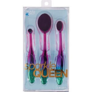 Beauty 360 3-Piece Sparkle Queen Brush Set