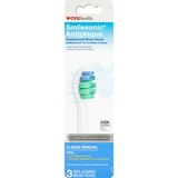 CVS Health Antiplaque Sonic Replacement Brush Head, 3CT, thumbnail image 1 of 2