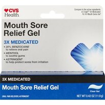 CVS Health Mouth Sore Pain Relief Gel, 0.42 OZ