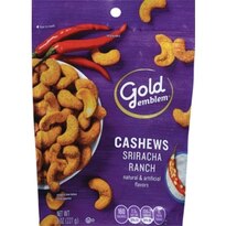 Gold Emblem Sriracha Ranch Cashews, 8 OZ
