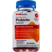 CVS Probiotic Adult Daily Gummies 2 Billion CFU Strwbry Flvr