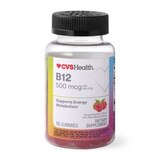 CVS B-12 500mcg Vitamin Gummies Fruit Flavor, thumbnail image 1 of 1