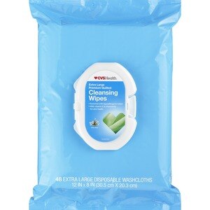 CVS XL PREMIUM QUILTED WITH LOTION ALOE CLEANSING WIPES