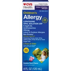 CVS Health Children's Allergy Liquid, 4 OZ