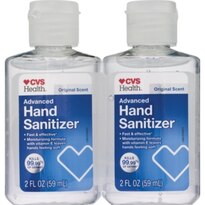 CVS Health Advanced Hand Sanitizer Twinpack, 4 OZ