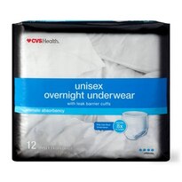 CVS Protective Underwear Overnight Unisex Ult Absorb X-Large