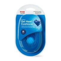 CVS Heel Cushions Blue Gel Men's Size 8-13 1 Pair