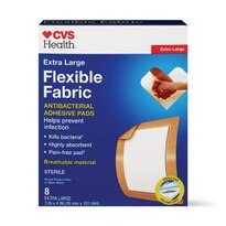 CVS Adhesive Bandages Flexible Fabric Extra Large 3"x4"