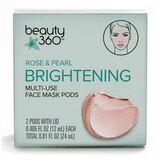 Beauty 360 Rose & Pearl Brightening Multi-Use Face Mask Pods, 2CT, thumbnail image 1 of 1