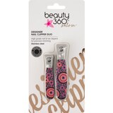 Beauty 360 Designer Nail Clipper Duo, thumbnail image 1 of 1