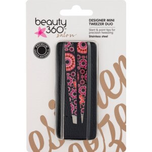 Beauty 360 Designer Mini Tweezer Duo